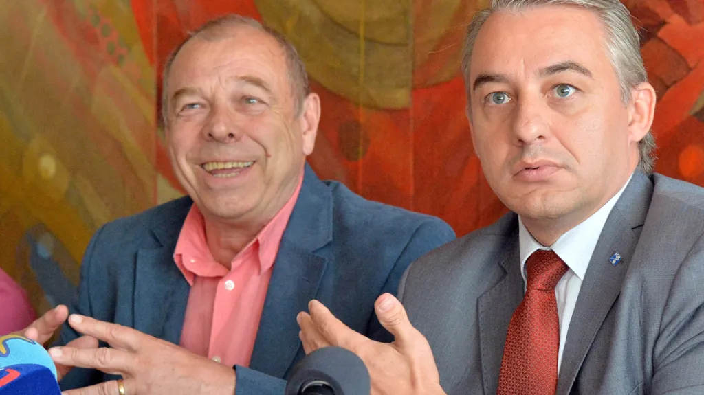 Jaroslav Zavadil a Josef Středula
