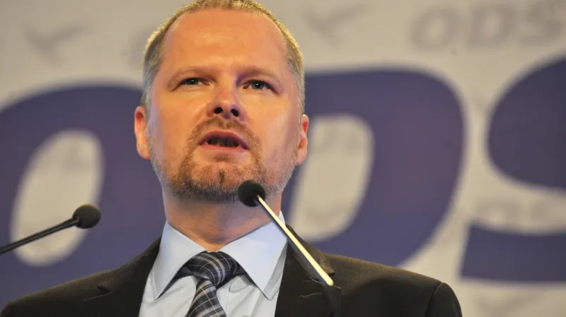 Petr Fiala na kongresu ODS