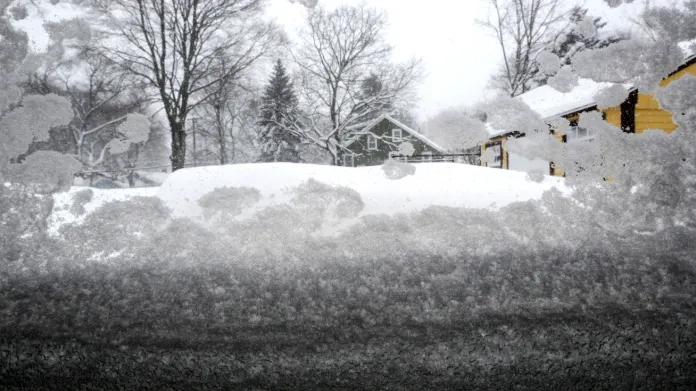 Sněhová kalamita v Massachusetts