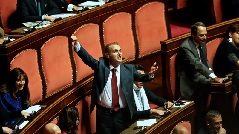 Hnutí pěti hvězd v italském parlamentu