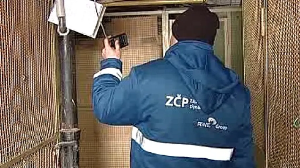 Kontrola přívodu plynu