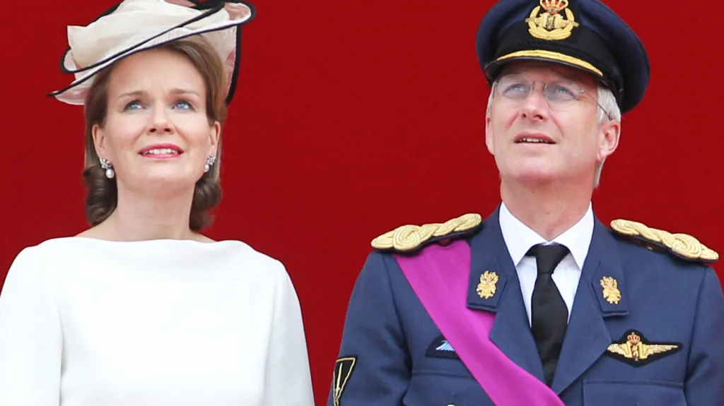 Princ Philippe s manželkou Mathilde