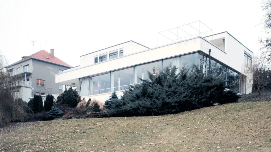 Vila Tugendhat před rekonstrukcí (2002)