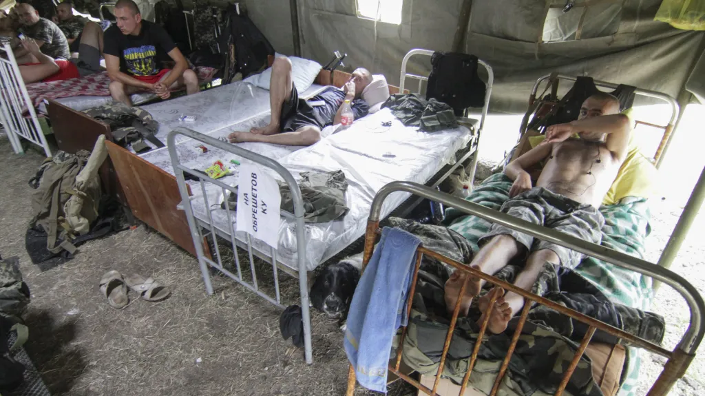 Zranění civilisté na východní Ukrajině