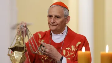 Italský kardinál Matteo Zuppi
