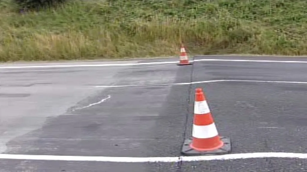 Poškozená dálnice