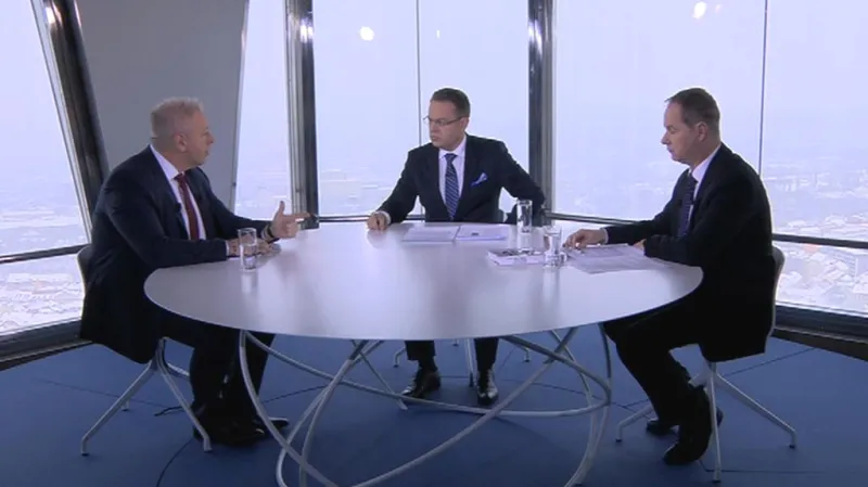 Debata Milana Chovance a Petra Gazdíka v OVM, 1. část