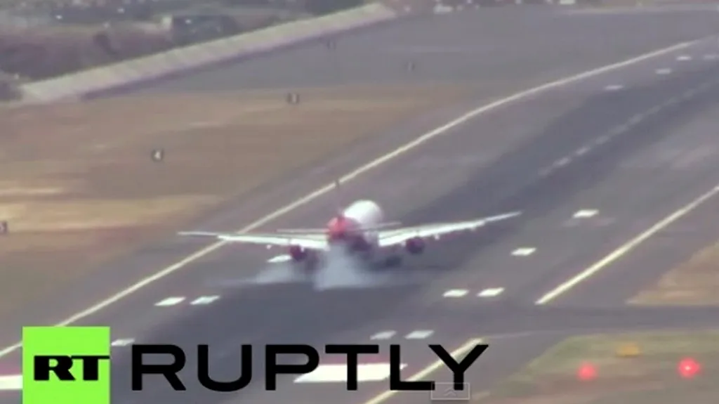 Nebezpečné přistání na Madeiře