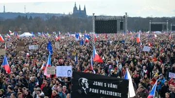 Shromáždění na Letné