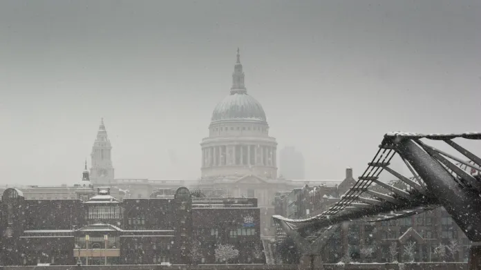 Zimní Londýn