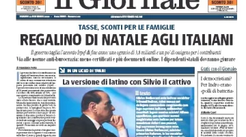Il Giornale o Berlusconiho \"latinské kauze\"