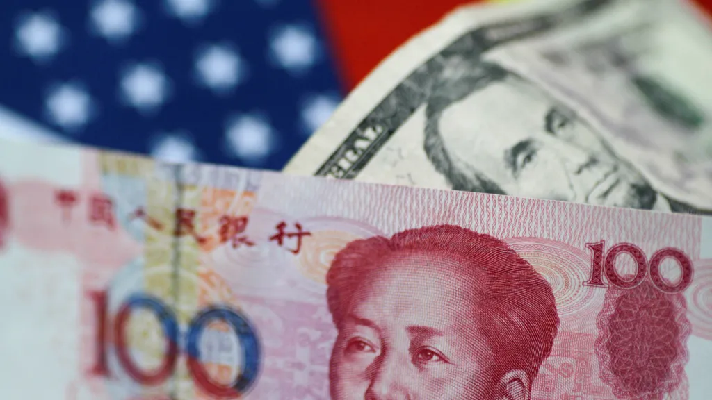 Čínská a americká měna