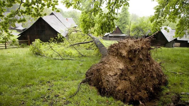 Valašské muzeum v Rožnově je kvůli počasí zavřené