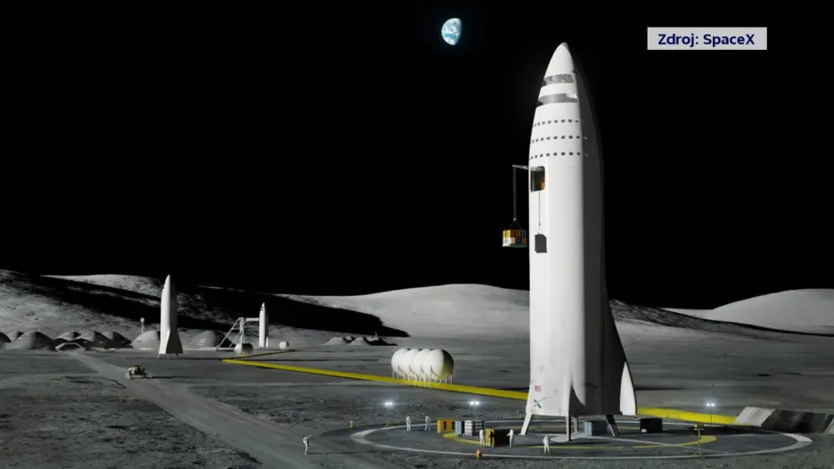 Firma SpaceX už ukazuje i obrázky základny na Marsu.