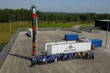 Z Británie poletí poprvé v dějinách raketa do kosmu. Bude malá, ale šikovná