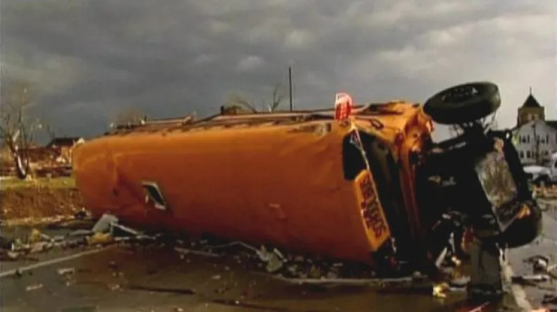 No comment: Tornádo v Henryville