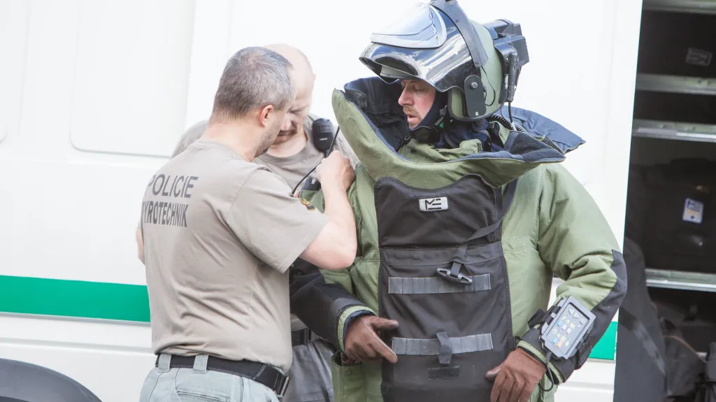 Pyrotechnik ve Vrběticích