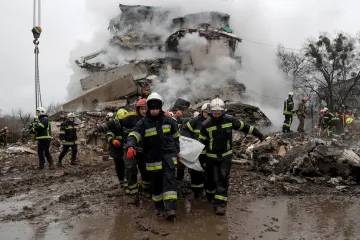 Ruské útoky na Ukrajině zabily patnáct lidí, další jsou zranění