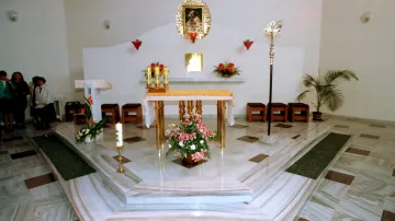 Kostel Panny Marie Pomocné ve Zlatých Horách v Jeseníkách
