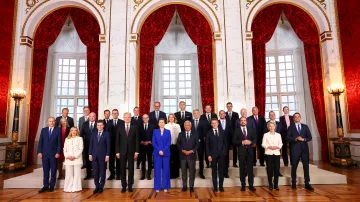 Společná fotografie účastníků summitu v Kodani