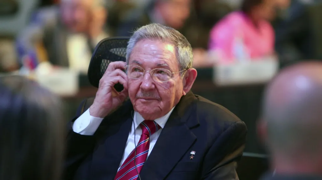 Raúl Castro na kongresu iberoamerických zemí