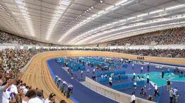 Vizualizace olympijského velodromu