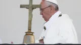 Papež František při mši ve Fátimě