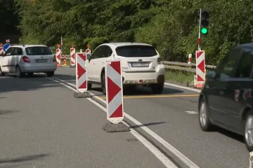 Průjezd Buchlovskými kopci se protáhne, až do podzimu přibyly na hlavním tahu semafory
