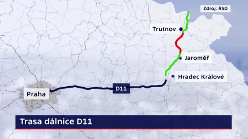Trasa dálnice D11