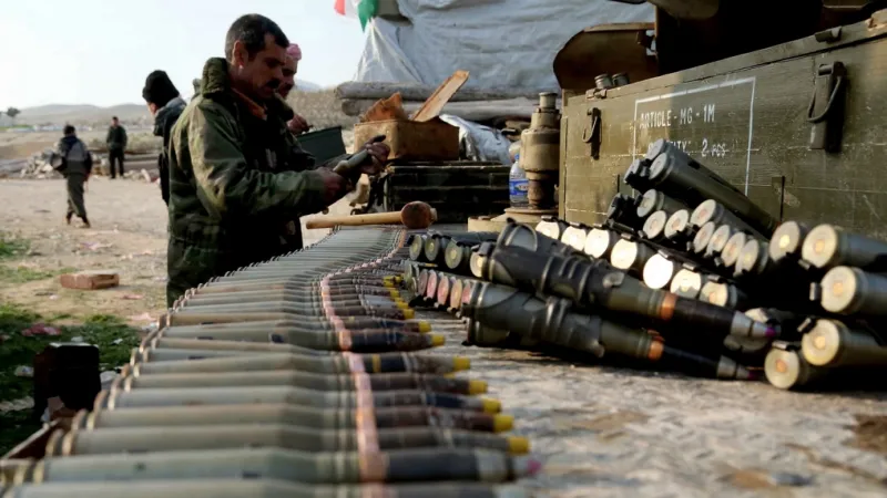 Ofenziva pešmergů v pohoří Sindžár