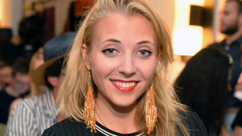 Zpěvačka Anna Slováčková v roce 2016