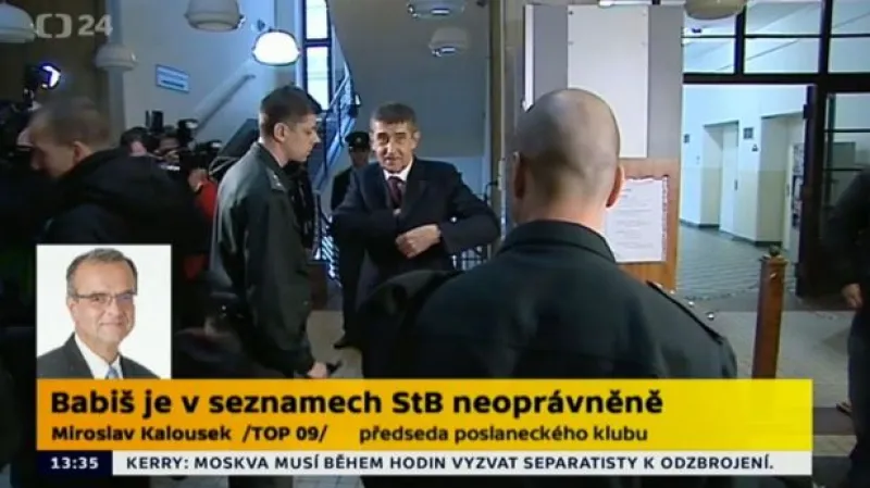 Speciál ČT24: Soud rozhodl o vyškrtnutí Andreje Babiše ze svazků StB