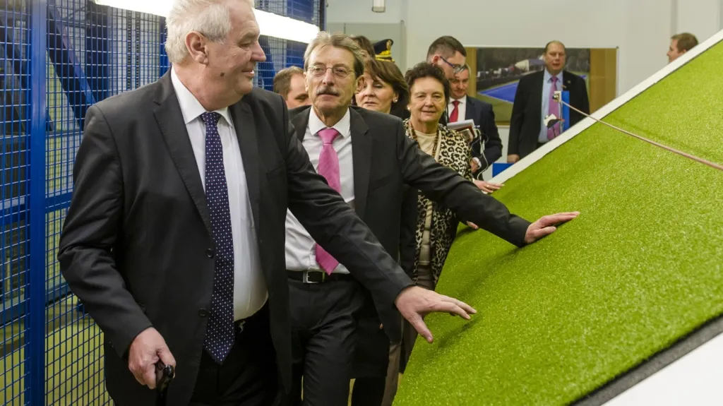 Prezident Zeman na Královehradecku