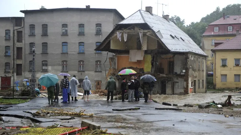 Chrastava - povodně 2010