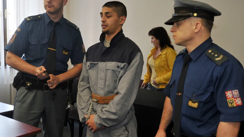 Patrik Kónya v době, kdy se soud zabýval vraždou jeho otčíma