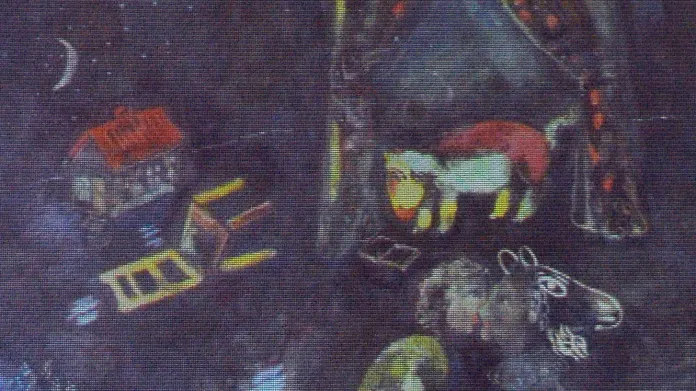 Nalezený obraz Marca Chagalla