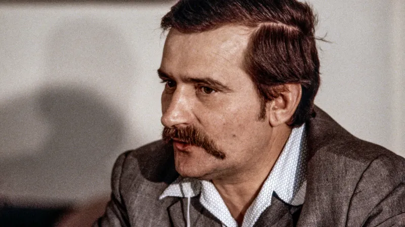 Lech Walesa v roce 1981