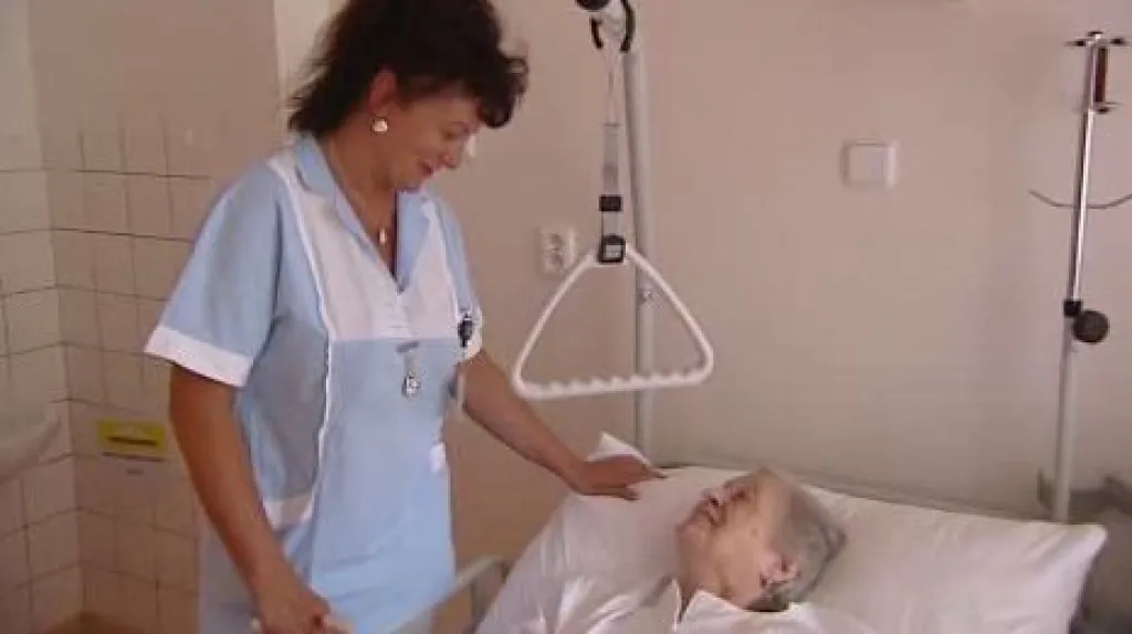 Pacientka nového hematologického oddělení