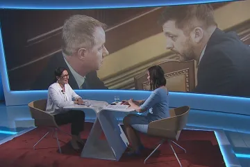 Přeju vládě, aby se kvůli kauze kolem Hlubučka nerozpadla, říká Udženija