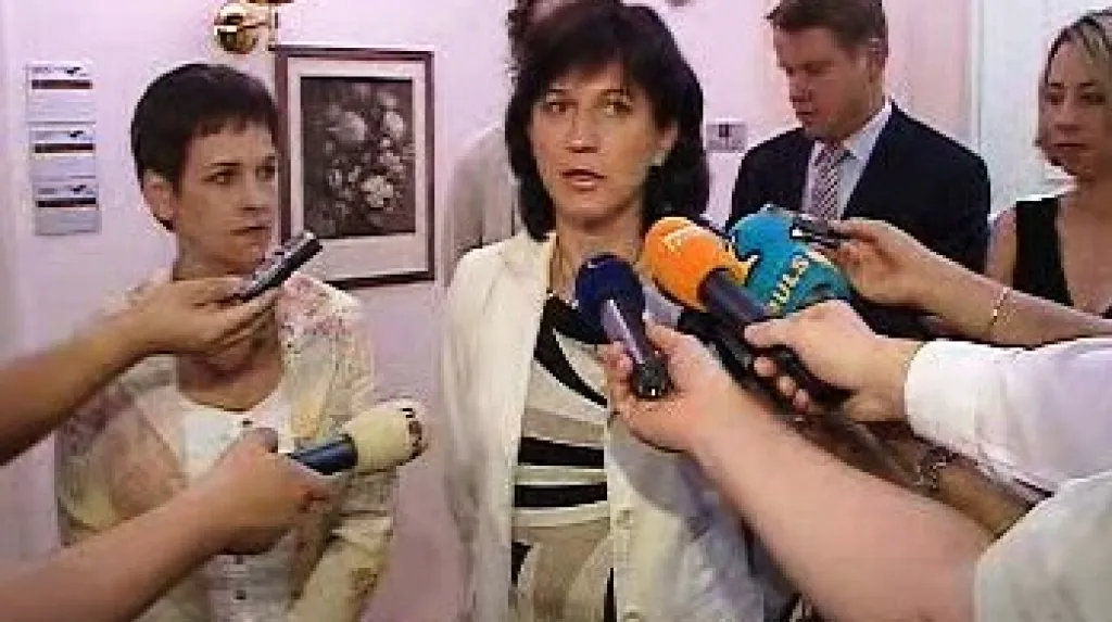 Věra Jakubková a Olga Zubová