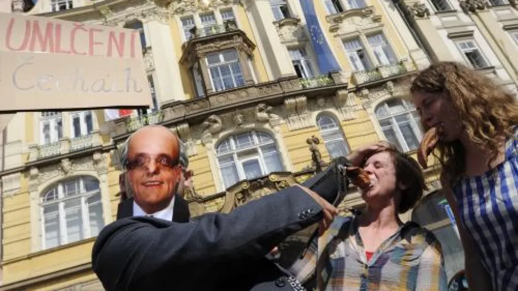 Happening proti novele stavebního zákona