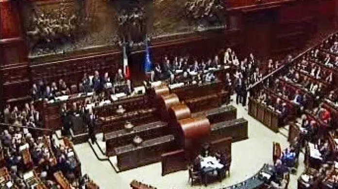 Jednání italského parlamentu