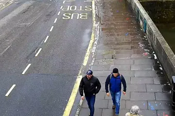 Fotografie z bezpečnostních kamer někdo upravil, reaguje Moskva na snímky zveřejněné Brity