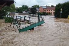 Bleskové povodně na Přerovsku zatopily sedm obcí