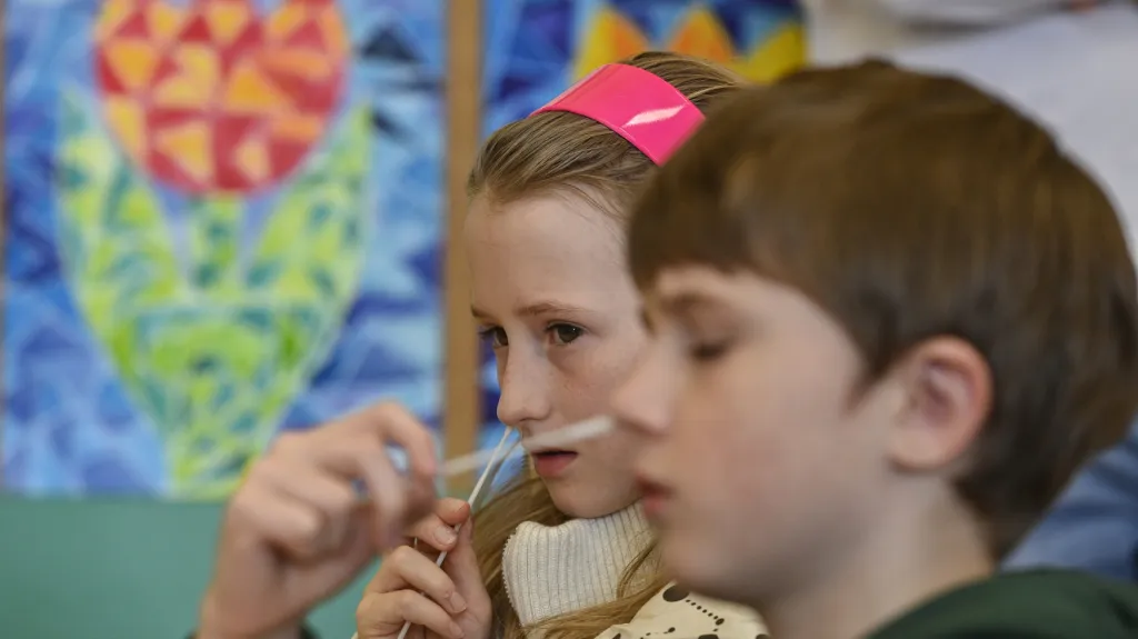 Samotestování dětí ve škole