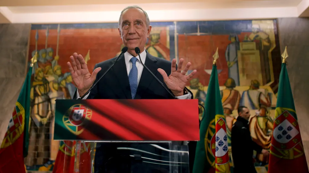 Rebelo de Sousa se stal novým prezidentem Portugalska