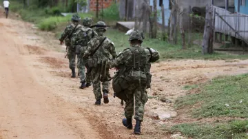 Kolumbijští vojáci