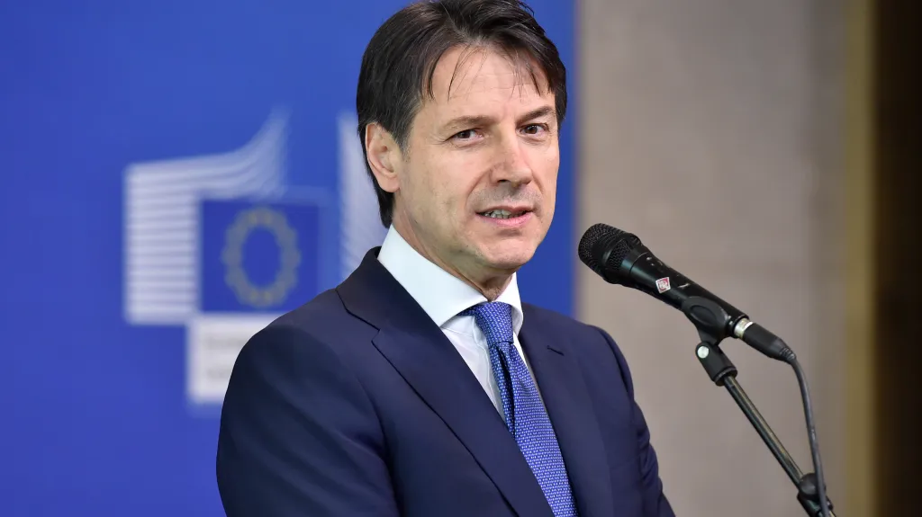 Italský premiér Giuseppe Conte