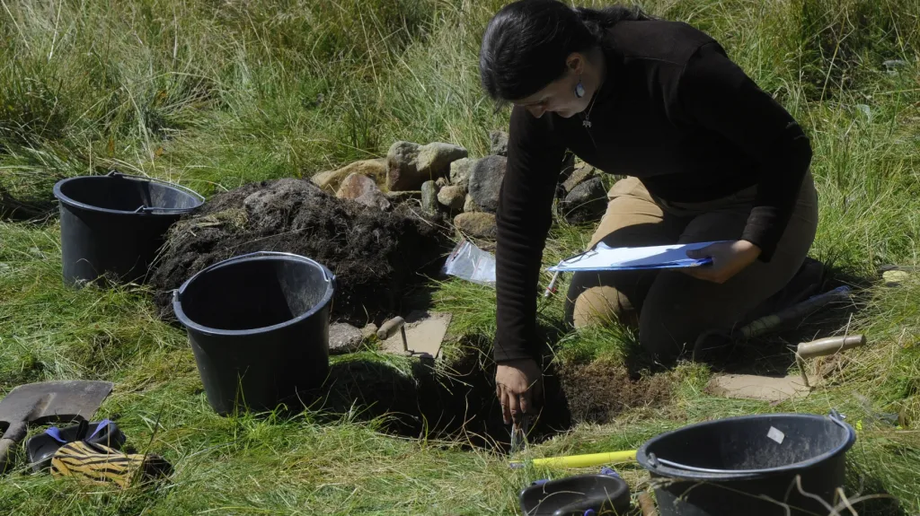Archeologický průzkum na Šumavě