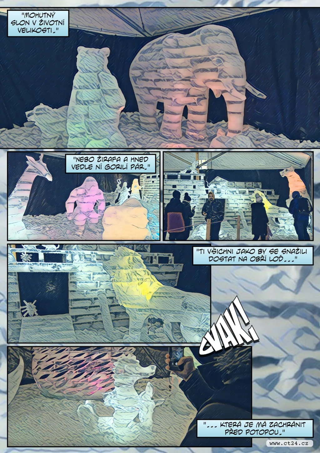 Na Pustevnách „zamrzla“ Noemova archa